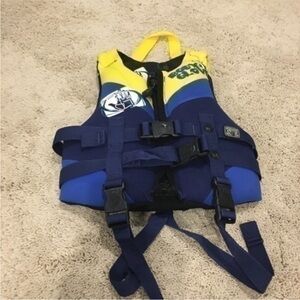 Body Glove kids life jacket 30-50 lbs EUC